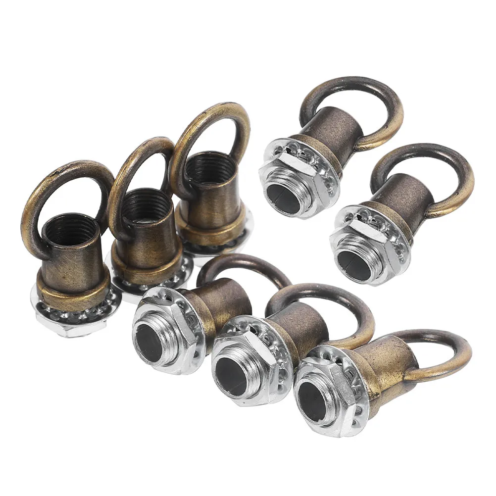 Hook Heavy Duty Ceiling Steel Hooks Stainless Hanging Halloween Christmas Heavy Duty Hook Ring Heavy Duty Construction 8PCS