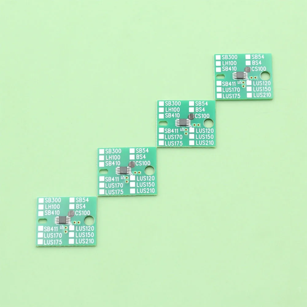 4pc/set 2L 2000ml CS100 One Time Chip For Mimaki SWJ-320-S2 SWJ-320-S4 Printer CS100 Chips C M Y K