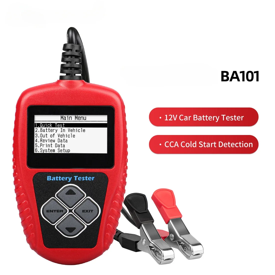 Test Battery Cca Voltage Internal Resistance Health And Charge Support All Battery Standards Universal  Cars Tester Battery