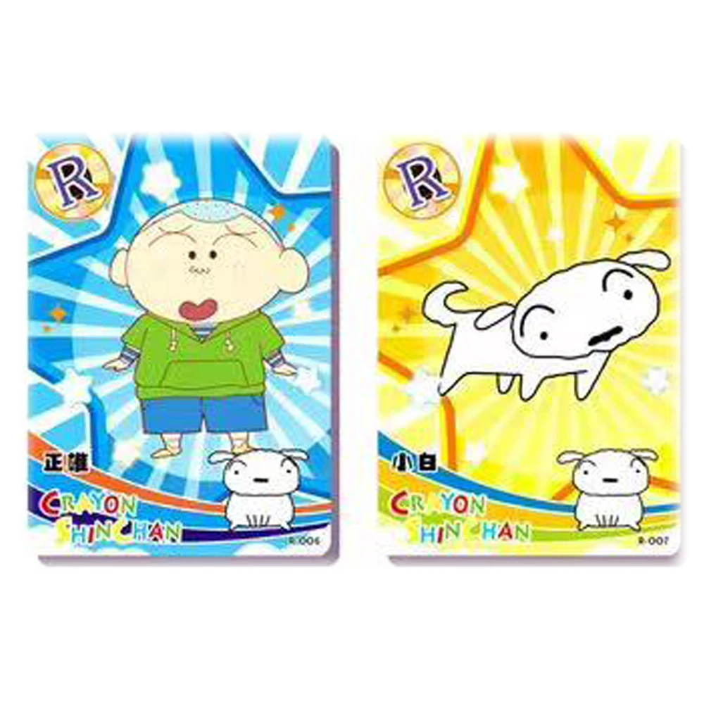 Crayon Shin-chan Card for Anime Characters Children's Toy GiftsParty Bag Nohara Misae Nohara Hiroshi Rare Collection Card