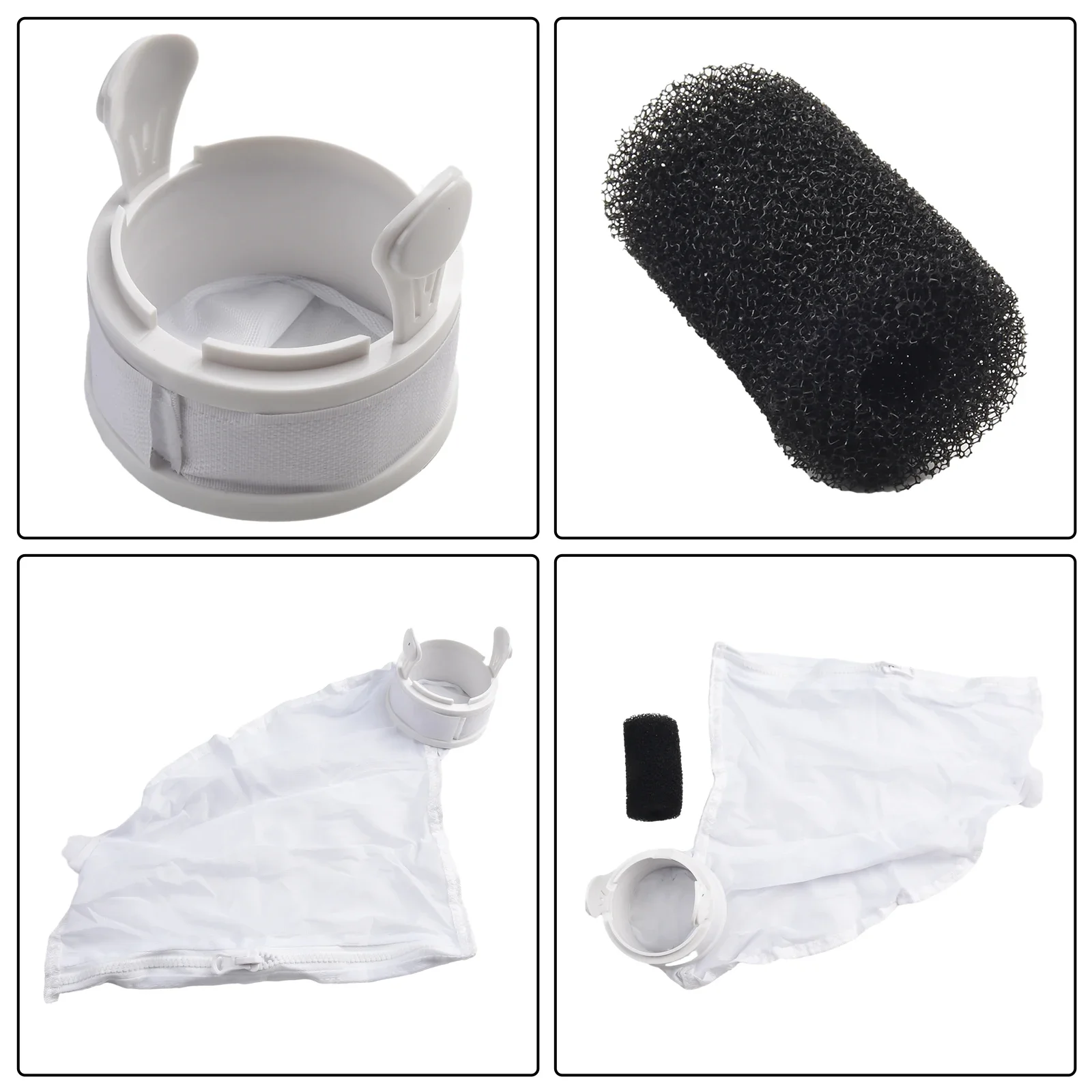 Esponja limpiadora de filtro, bolsa limpiadora, herramientas de filtro, depuradores de cola para Polaris 280, herramientas de limpieza de piscinas de alta calidad