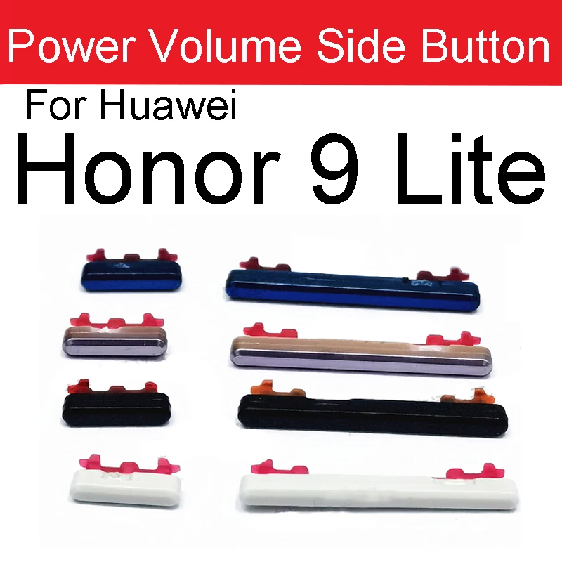 Für Huawei Honor 9 Lite 9X 9i Power Volume Seite Tasten Power On Off Volumen Seite Tasten Für Honor 9 lite 9i 9X Ersatz Teile