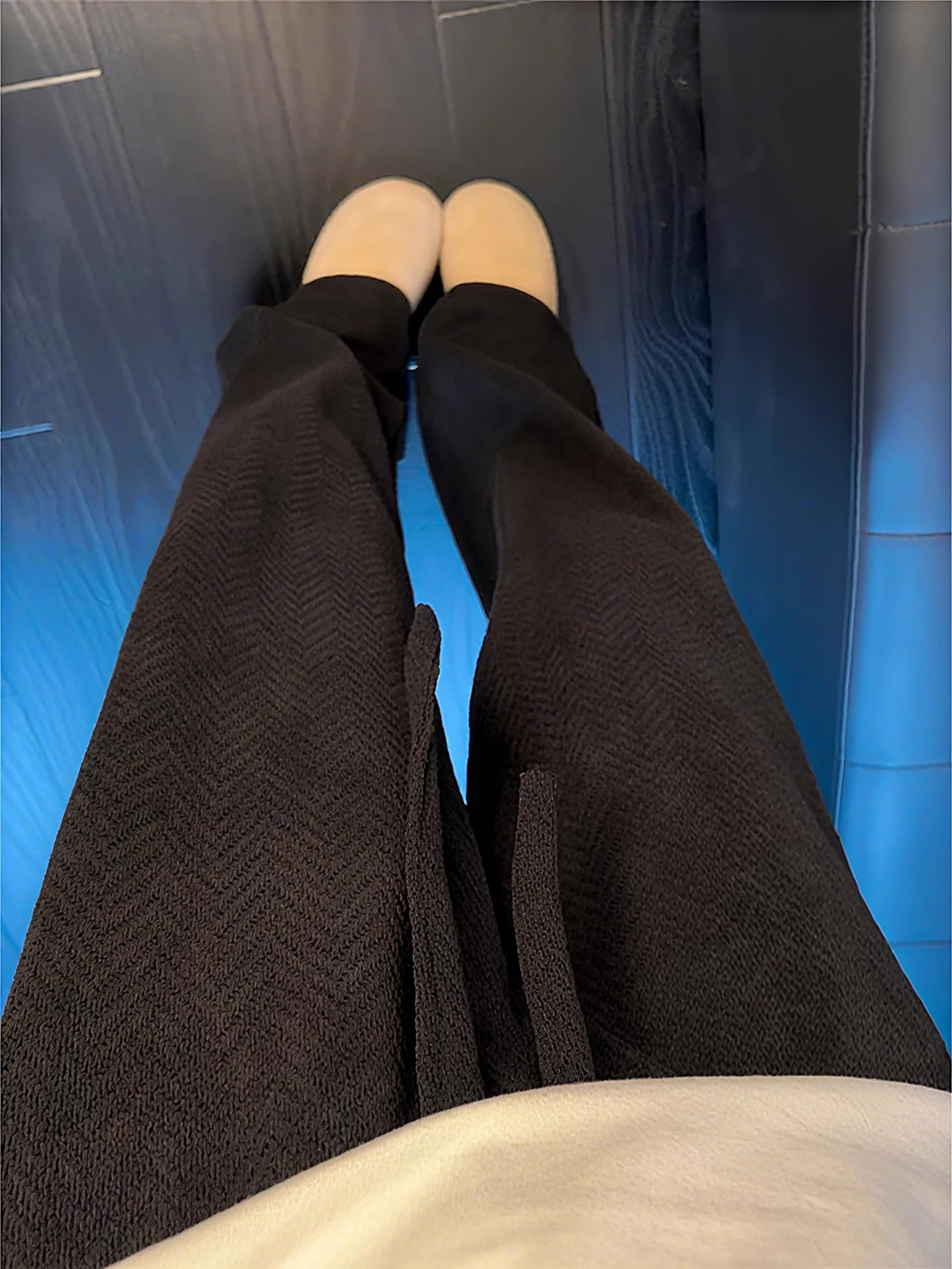 

Bla Wheat Stalk Pattern Drapey Men's Sweatpants Straight Leg Wide Leg Casual Pants Autumn Winter American Lazy Sle