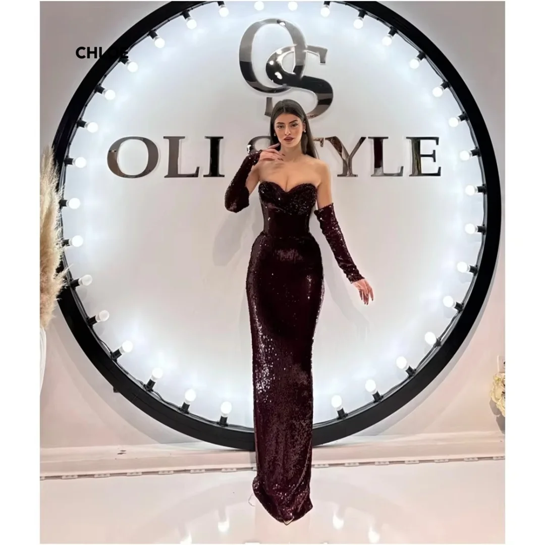 

Off-shoulder Luxury Prom Dresses Elegant Evening Party Dresses Luxury 2025 Custom Made Fish Tail Short Sleeve Ball Gown Dress