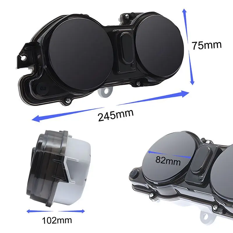 New LED Motorcycle Speedometer For Brazil CG/Titan 150 ESD 2009 to 2013 AZUL 37100-KVS-901