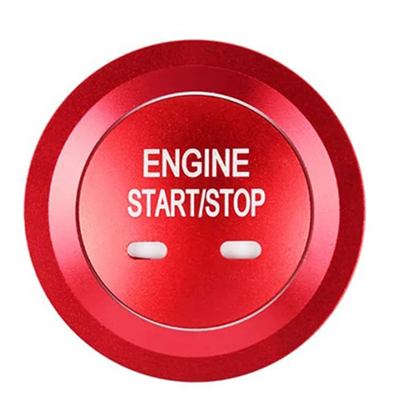 Ignition Button Decals for Chevrolet Chevy Equinox Malibu Sonic Traverse Trax Push Start Stop Stickers Caps