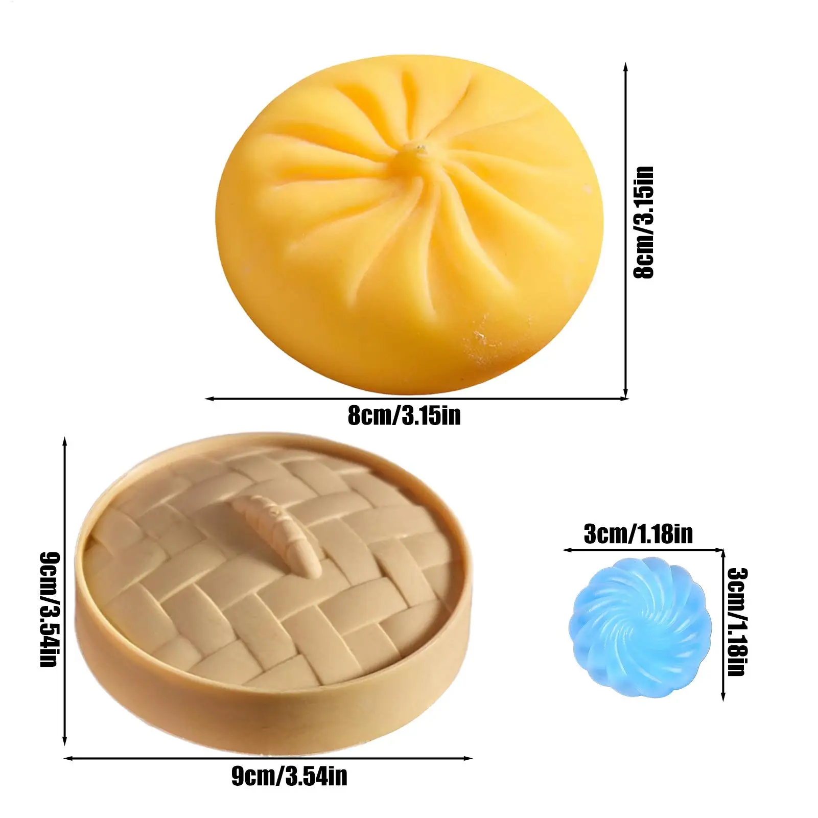 ضغط الكرة لينة واقعية العملاق تهدئة مضحك زلابية ضغط كرات اليد ألعاب متململة للبنين بنات الأطفال الكبار الطلاب #6