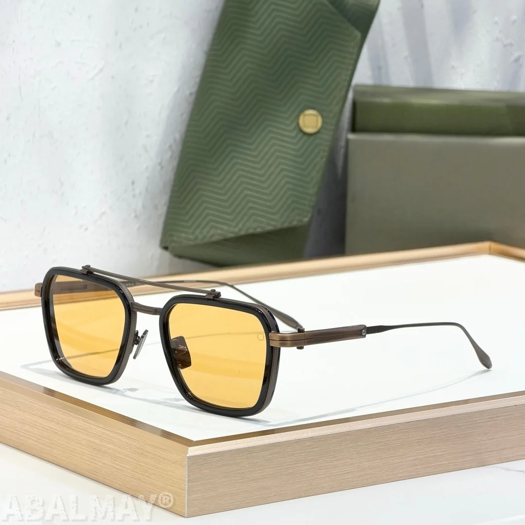 

AKO AKS507 51-21-142 Top Quality Sunglasses for Men and Women Classic Punk Luxury Acetate Titanium Designer Sunglasses Frames