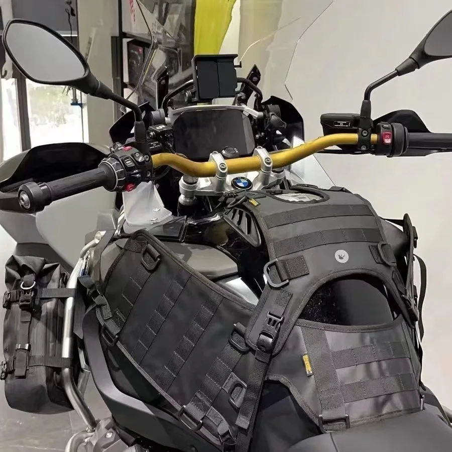 Rhinowalk Bag Motorcycle Fuel Tank Mounting Base, Rear Seat Suspension Kit, Plug-in System, DIY Riding Equipment, Accessories