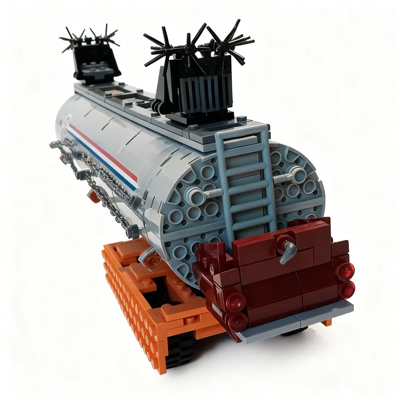 486pcs MOC Cars Road Warrior Mad Max Tanker Model Building Blocks Christmas Gift Toy Education Assemble Idea Creative Collection