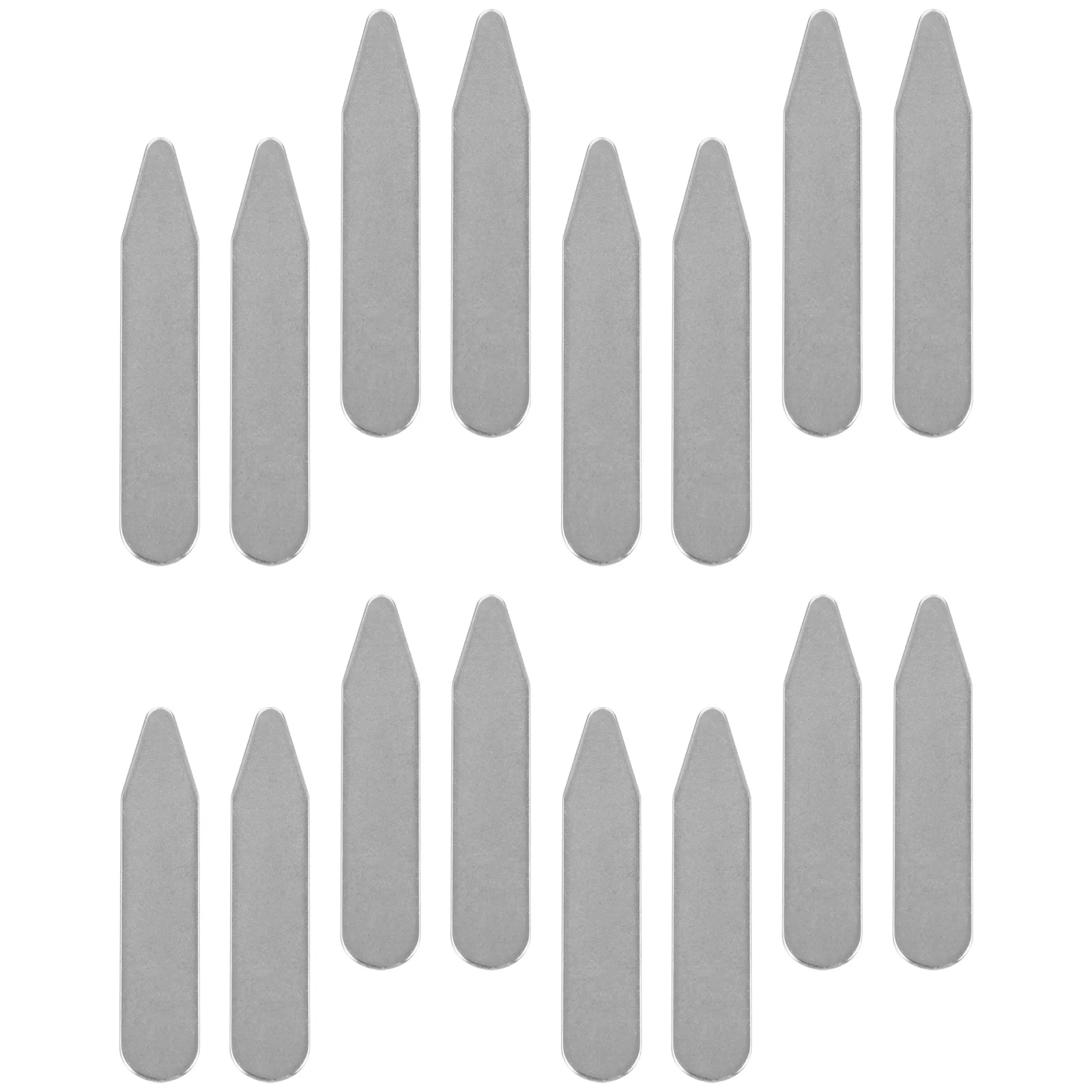 16 Uds. De cuello para camisa, insertos de cuello, diseño redondeado, accesorio de traje para hombre, previene daños en la camisa para el trabajo, citas, entrevistas