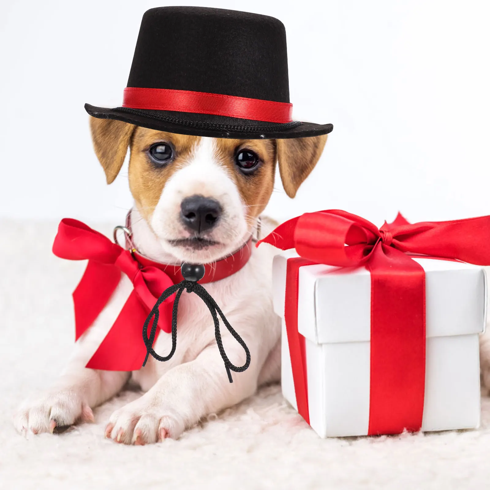 

Pet For Dogs Cats Adjustable Party Headwear Costume Photo Prop Birthday Gift Bowler Pet Supply Dog Decorative Puppy Hat