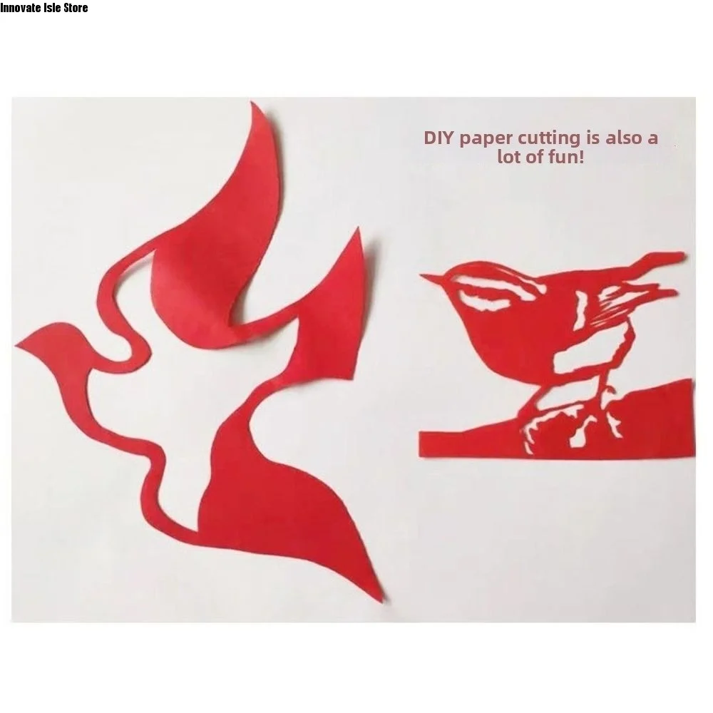 75*106 CM Red Paper Single-sided Red Durable Spring Festival Couplets DIY Thickened Wedding Red Paper Celebration