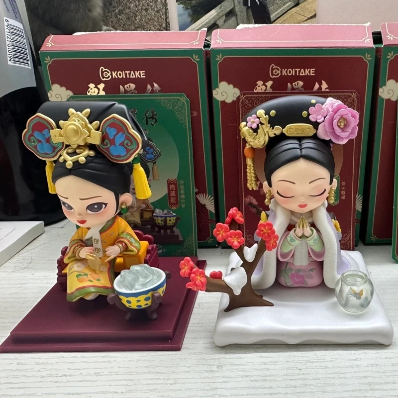 

Empresses In The Palace 2 Generation Blind Box Zhen Huanzhuan Mysterious Surprise Figure Guess Bag Anime Doll Model Toys Gift