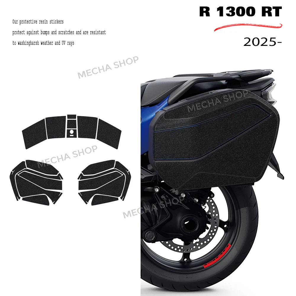 

For R1300RT R 1300 RT 2025 2026 Triple Black Sticker Motorcycle Suitcase Stickers EVA Protective Scratch Protection Pad