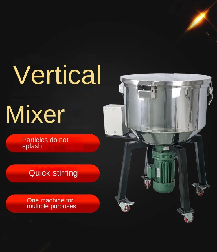 Color Mixer Mixer Feed 50kg Stainless Steel Standing Mixing Machine Blender Mixer