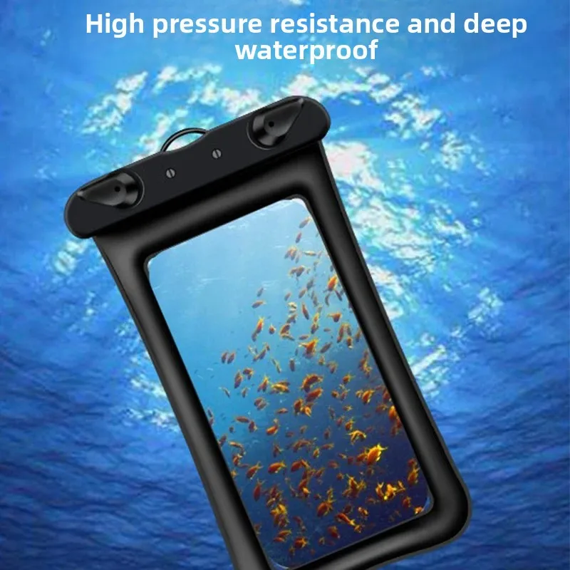 mobile phone bag waterproof phone pouch for swimming bag smartphone pouch underwater phone case phone cover waterproof pack view 2