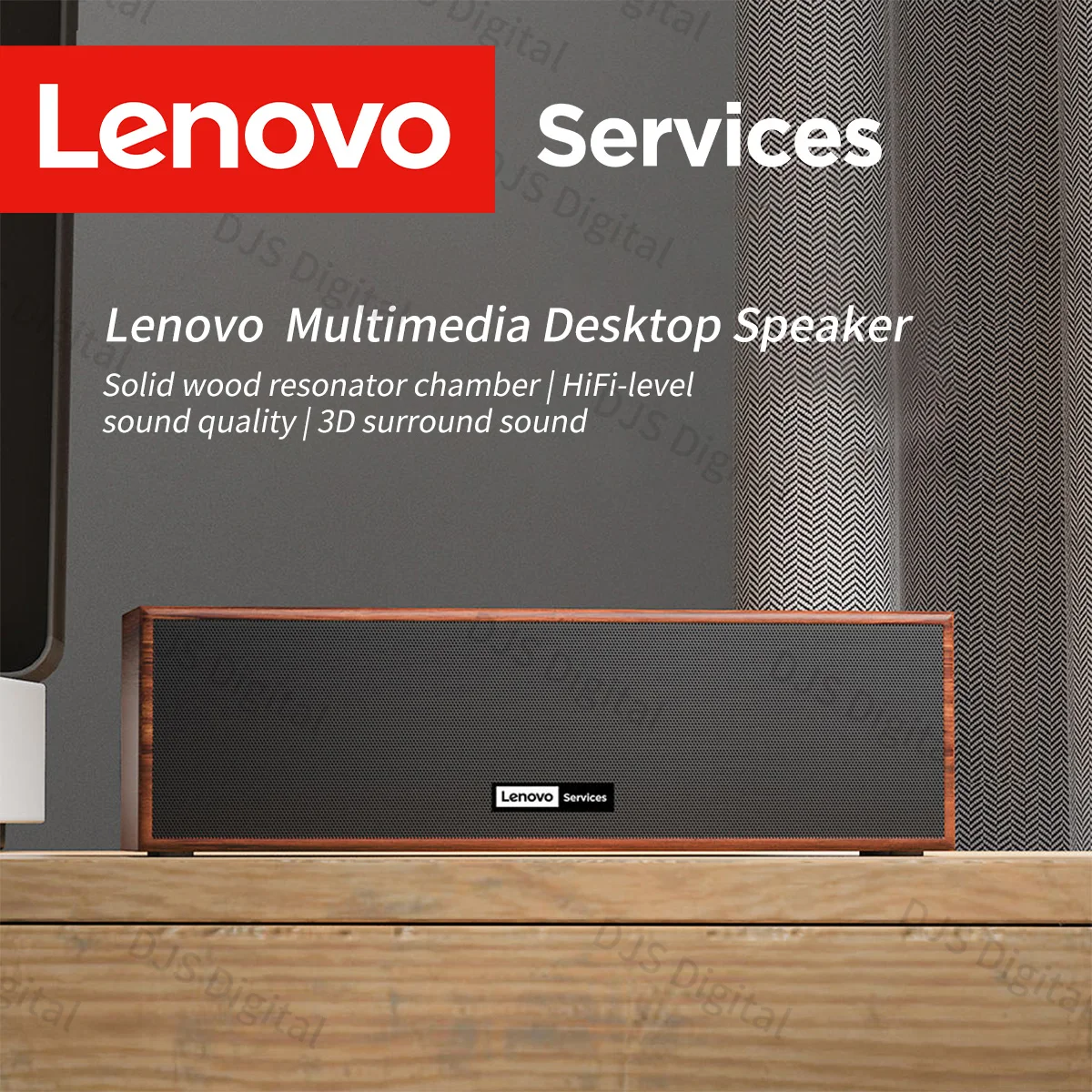 لينوفو C01 مشغل موسيقى محيطي عميق باس سماعات كمبيوتر سطح المكتب صوت 360 ° صندوق صوت ستيريو لأفلام الموسيقى ومكبر صوت للألعاب #2