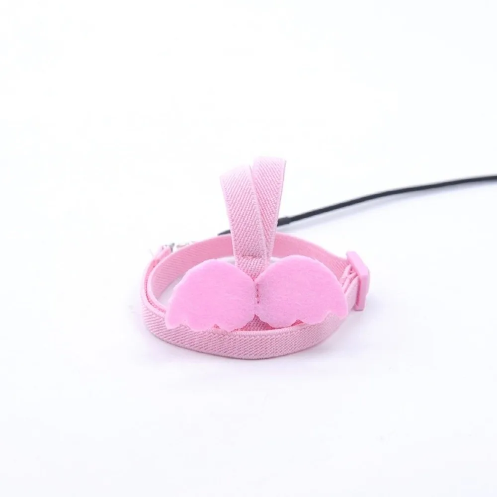 

New Polyester Parrot Harness Adjustable Durable Training Harness Little Wings Multi-color Parrots Flying Rope for Cockatiel