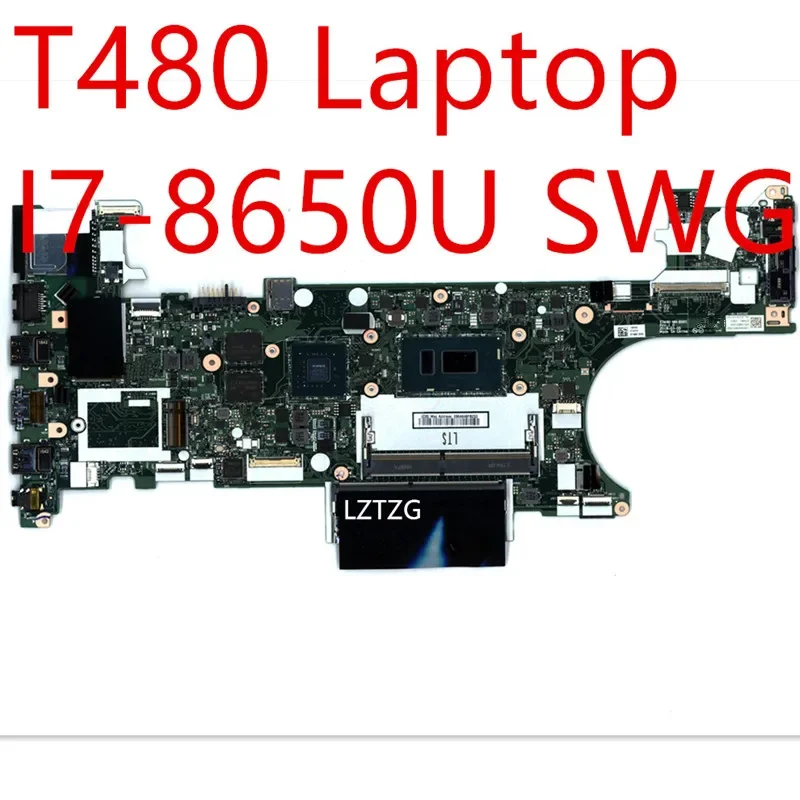 Motherboard For Lenovo ThinkPad T480 Laptop Mainboard I7-8650U SWG MX150 01YU865 01YR342