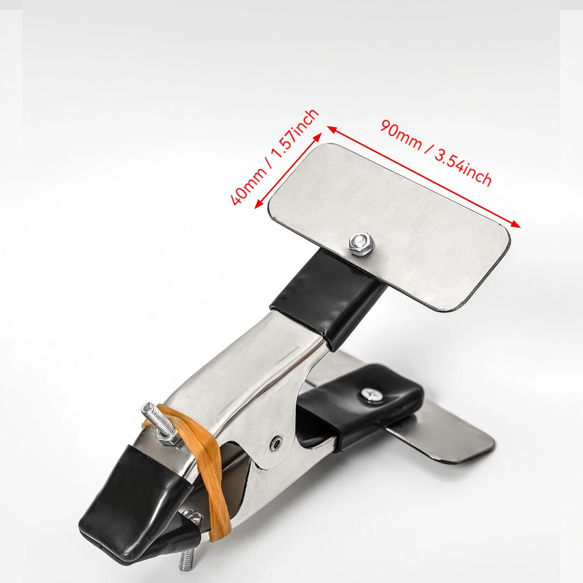 Robuster Finger-Daumen-Trainer Tragbarer Handgriff-Metallclip für Fingerspitzen-Krafttraining Handgelenk-Unterarm-Hand-Übungsgerät – Detail 1