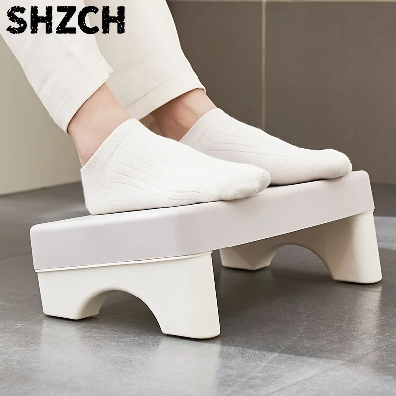 Ergonomic PP Footrest for Office Desk. Fits Under Desk, Use at Work, Sofa & Study. Comfortable & Space-Saving.