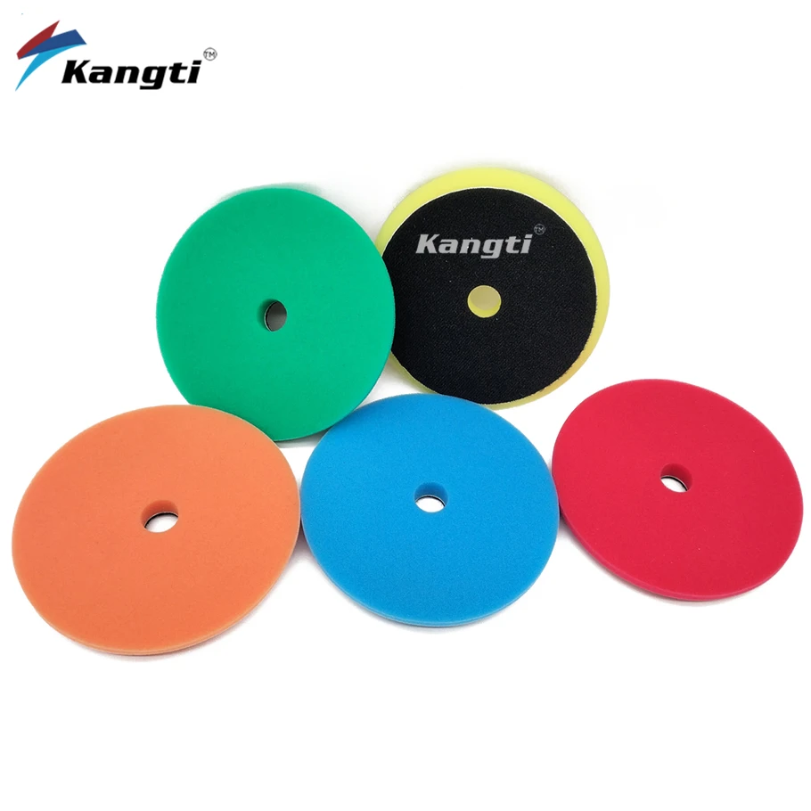 

5 Inch Polishing Pads 5 Inch Sponge Waxing Kit Sealing Glaze for Car Polisher Auto Beauty Paint Care