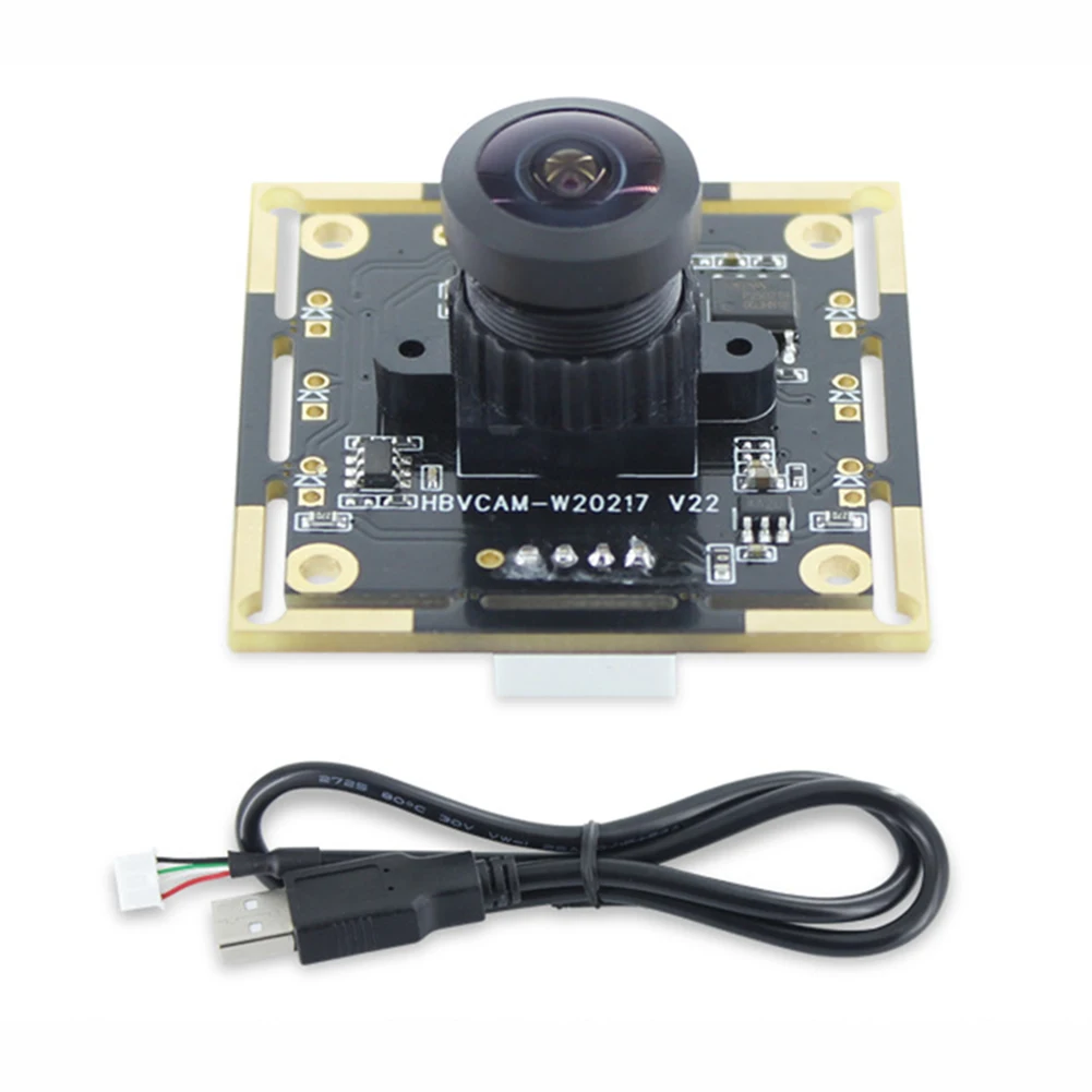 OV9732 Lens Monitoring Module 720P 1MP 60/72/100/160/180 Degree Adjustable Manual-focus MJPG/YUY2 for Face Recognition Projects