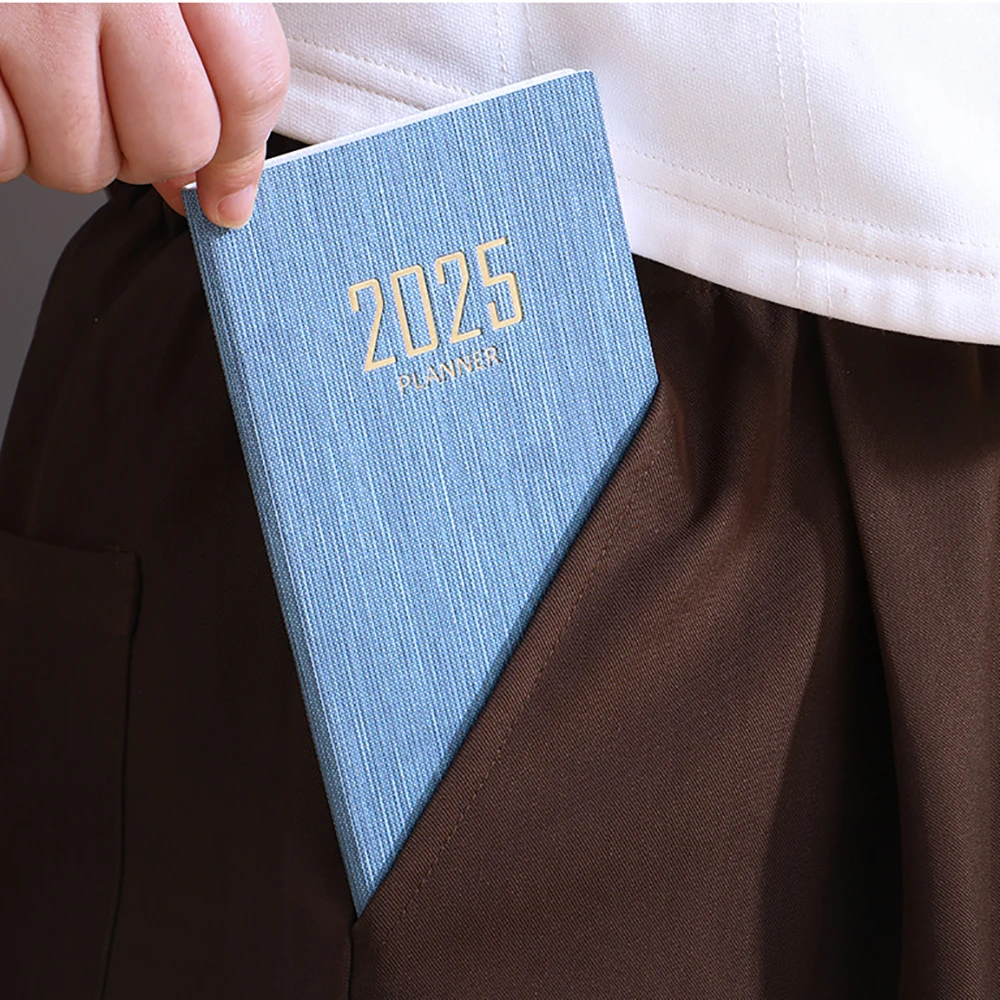 2025年 A6 ポケットノート 365日 ノート 日記帳 プランナー オフィス 学校 文房具