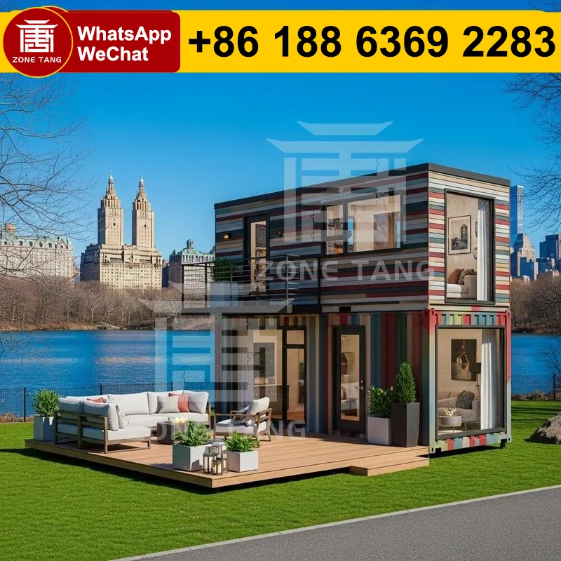 

Eco-Friendly Readymade Homes Hotel Suite Container House Flat Pack House Rapid Assembly Earthquake Resistant Temperature Control