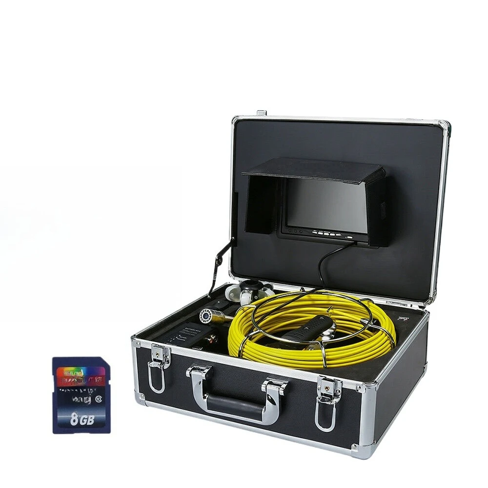 

WF92 7 inch 20M pipe endoscope high definition pipe camera 23mm industrial endoscope inspection
