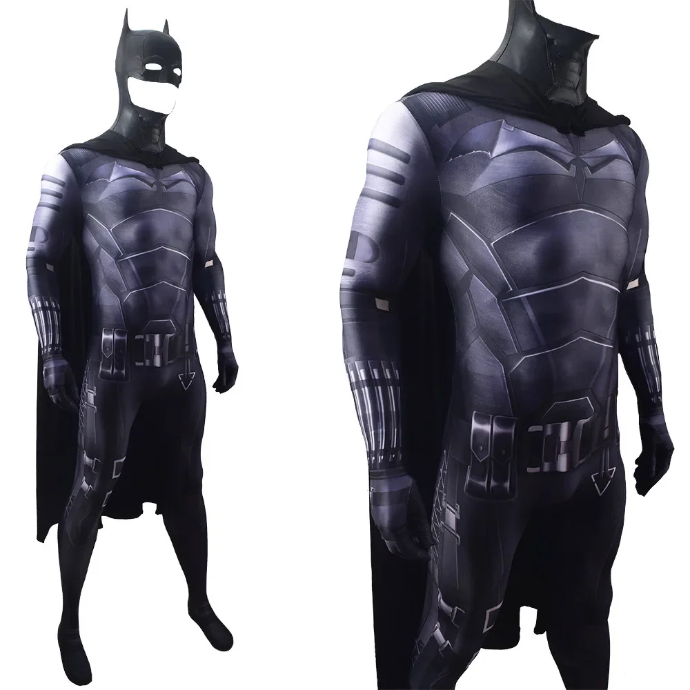 Superhero Bat Cosplay Man Costume Bat 3D Printed Spandex Halloween disfraces para Bodysuit Zentai Outfits Cosplay Costume Adult