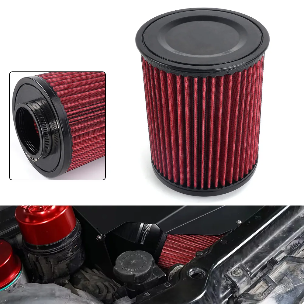 70mm Car Intake Air Filter For Ford Focus Max Escape Grand Kuga Tourneo MKC E-2993 2007-2019 High Flow Cone Tapered Mushroom