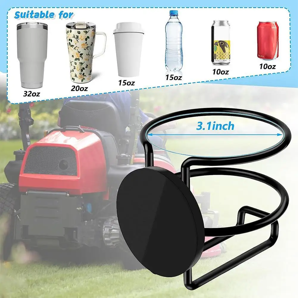 

Magnetic Cup Holder Rustproof Car RV Boat Tractor Water Drink Vehicle Capacity Organizer Holder Bottle Universal Large Acce M3R5