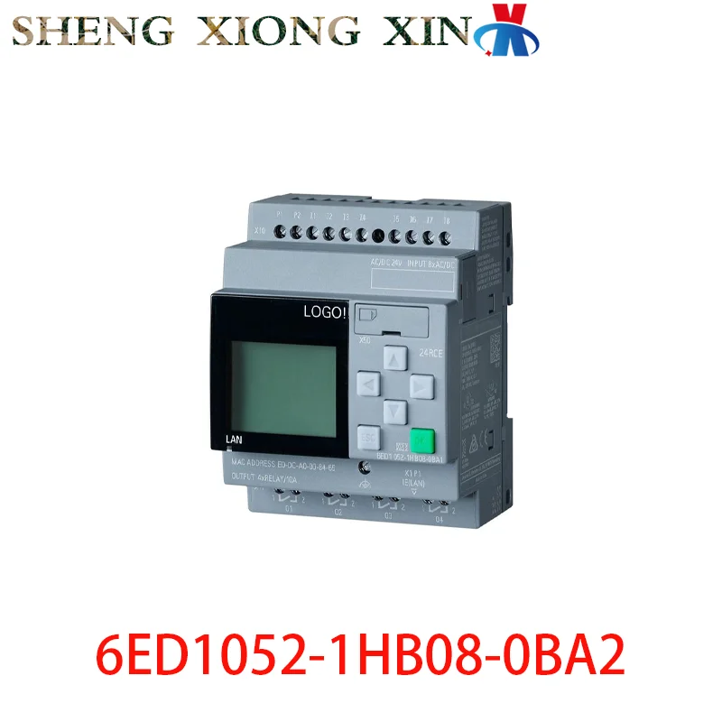 1pcs 100% NEW 6ED1052-1HB08-0BA2 LOGO! 8.4 24RCE Host Logic Module PLC Programmable Controller