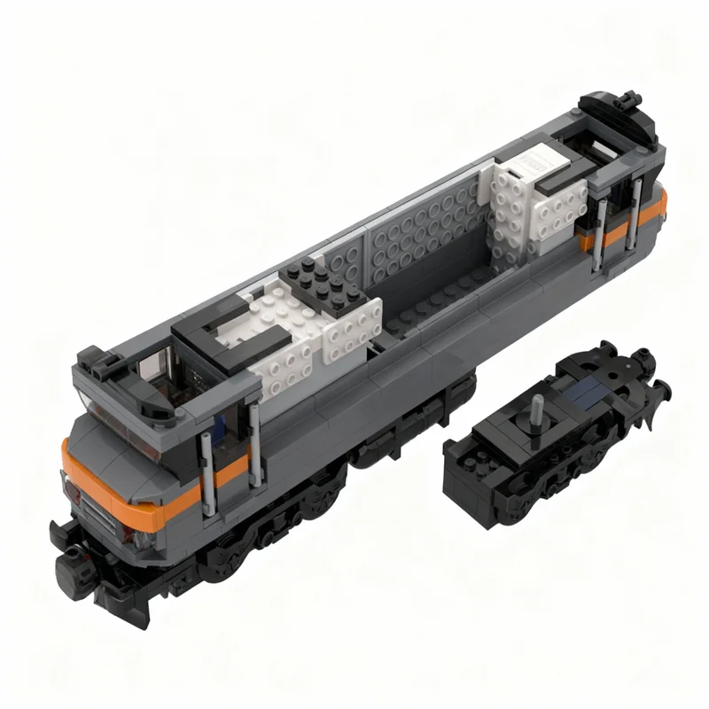 567pcs MOC Bb7200 SNCF Locomotive Train Technical Vehicle Engineering Model Building Blocks Advanced Build Pack Premium Toy Gift