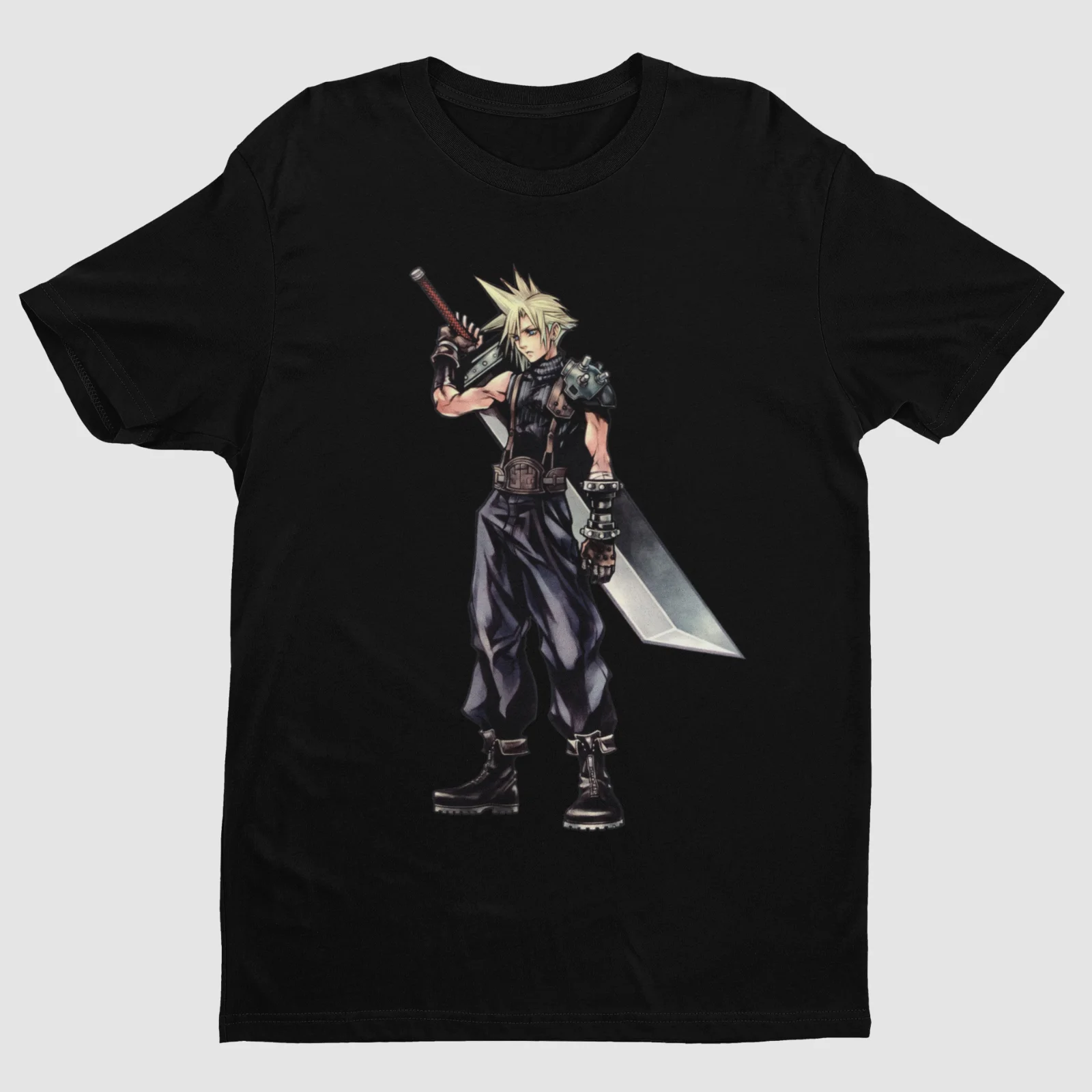 Dissidia: Final Fantasy Cloud Strife Premium Unisex T-shirt Character Key Art