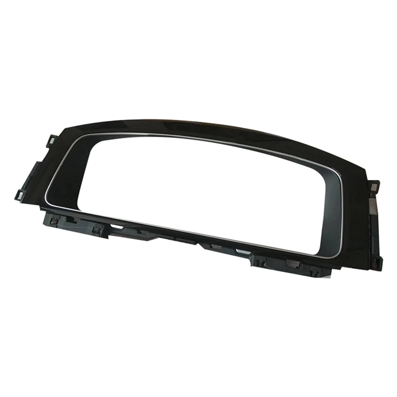 5GG 854 377 AAH Car Glossy Black LCD Meter Instrument Panel Frame Replacement For-VW Golf 7 MK7 2013-2017