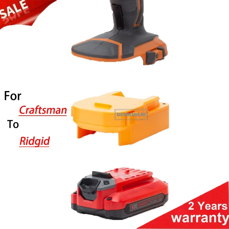 Battery Adapter Convert For Craftsman 20V Li-Ion Battery to Ridgid 20V MAX Cordless Tool Convertor Electric Drill Accessories