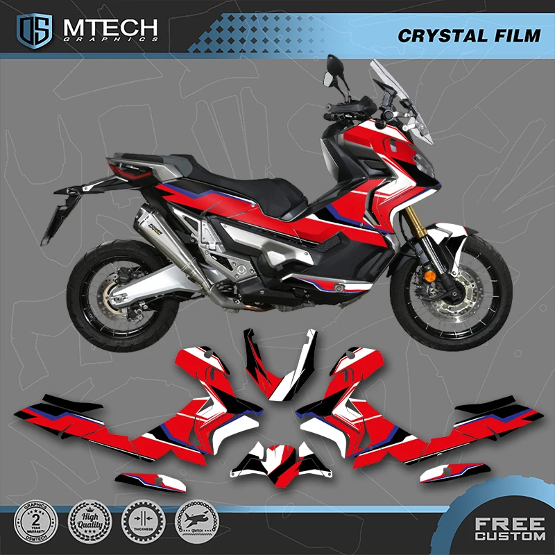 DSMTECH Custom Motorcycle Graphics For HONDA 2017 2018 2019 2020 X-ADV750 750ccDecals Stickers Kits 010