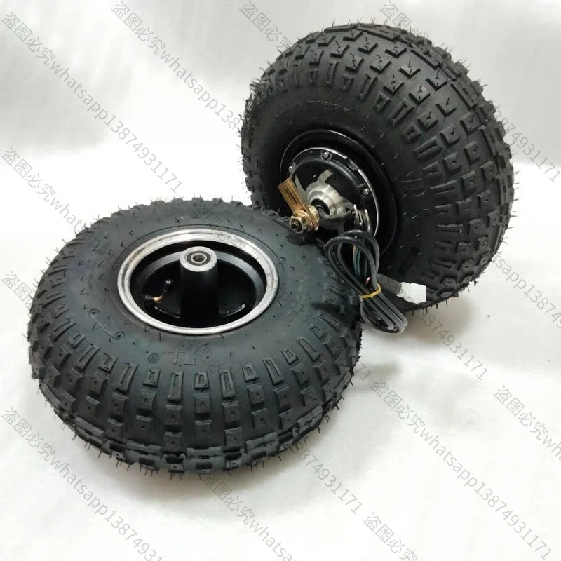 Suitable for Modified Electric, Two-wheeler Accessories Bearing 48V800W Motor Wheel Hub 145/70-6 Inch Tire