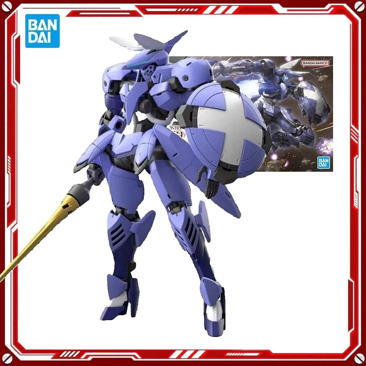 

Genuine Bandai Original Figure Model Kits HG IBO 1/144 Gundam Sigrun Anime Figures Action Model Toys Gifts Gift for Boy girl