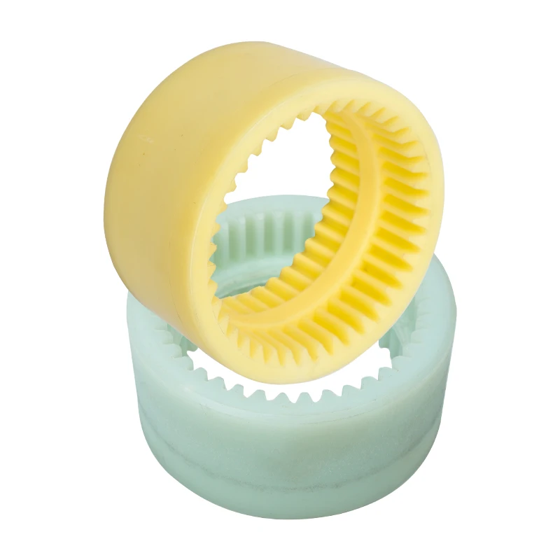Inner tooth nylon sleeve inner tooth gear coupling accessories oil pump motor special joint high torque connection sleeve