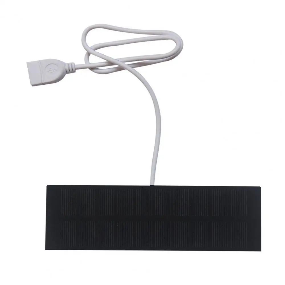 Solar Charger Portable Mini Solar Panel Charger High Efficiency Usb Interface Power Bank Waterproof Phone Fan Charging Device