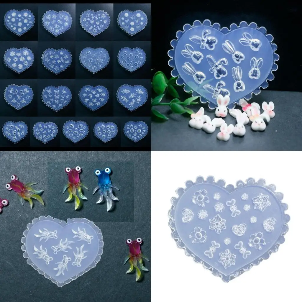 

652F Silicone Art Stamp Mold Easy to Use Stamp Mold for Professional Manicurists and Enthusiasts Jewelry Tool