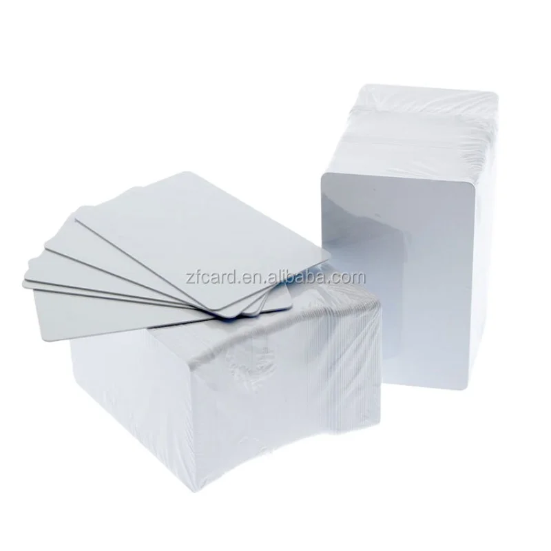 

100pcs 13,56 mhz NFC Ntag213 Ntag215 White Blank Smart PVC Card