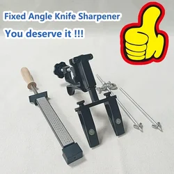 Fixed Angle Knife Sharpener Professional Sharpening Stone Kitchen Grinding System Honing Diamond Grinder Woodwork Tool Whetstone