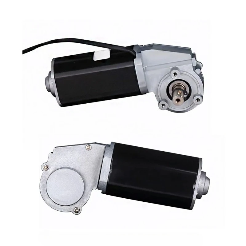 

12V DC Worm Gear Reducer Motor Forward and Reverse High Torque Slow Speed Transmission Motor Power Failure Self-locking Motor