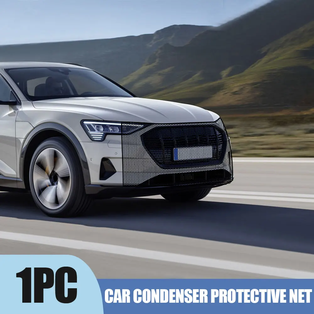 

1pc Car Radiator Prevent Clogging Mesh Car Water Tank Protective Net Car Condenser Protective Net Auto Exterior Accessories