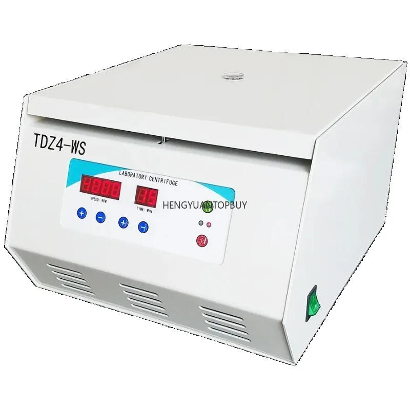 Laboratory high-low speed serum separation, large capacity timed floor standing table